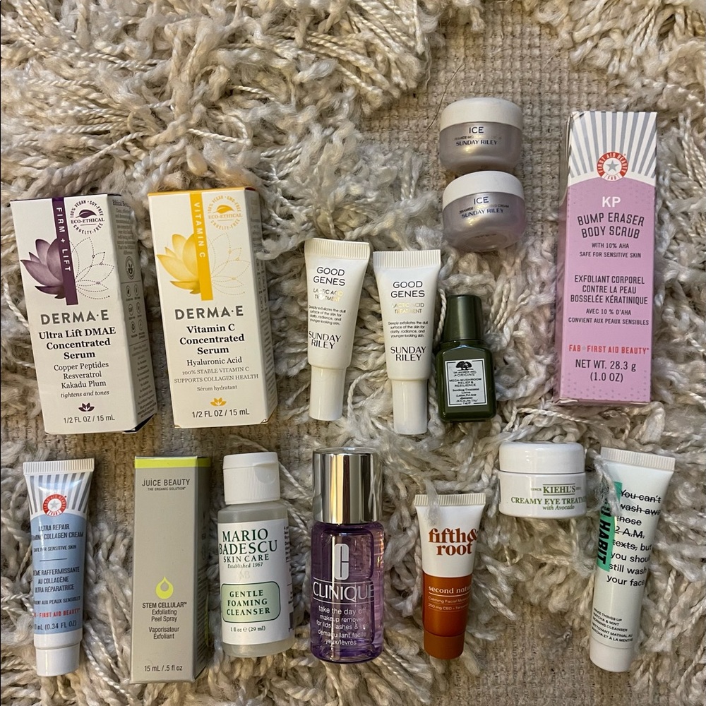 High end skincare lot